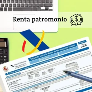 Renta particulares individual con incremento de patrimonio